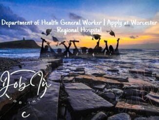 Department of Health General Worker at Worcester Regional Hospital Stores Department
